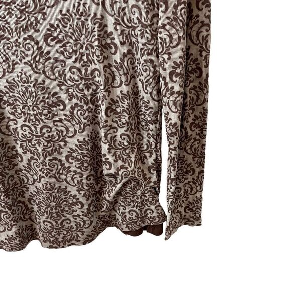 Athleta Burnout Long Sleeve Tee Top With Built in Tank Size Large - Picture 10 of 12